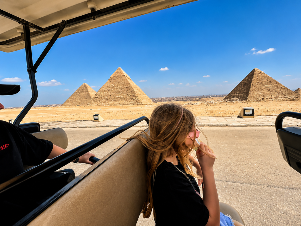 Private Pyramids Golf Cart Experience