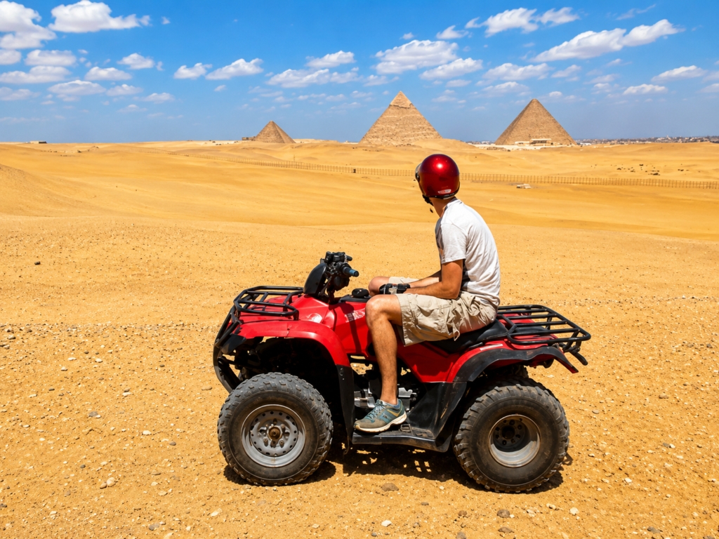 Giza Pyramids & ATV Quad Bike Tour