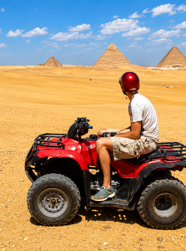 Giza Pyramids & ATV Quad Bike Tour