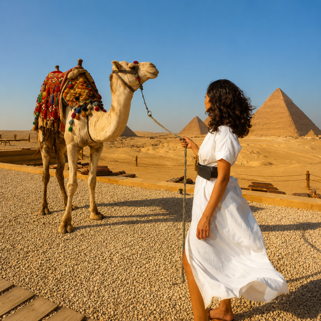 All-Inclusive Giza Pyramids Tour with Lunch Inside the Pyramids Area