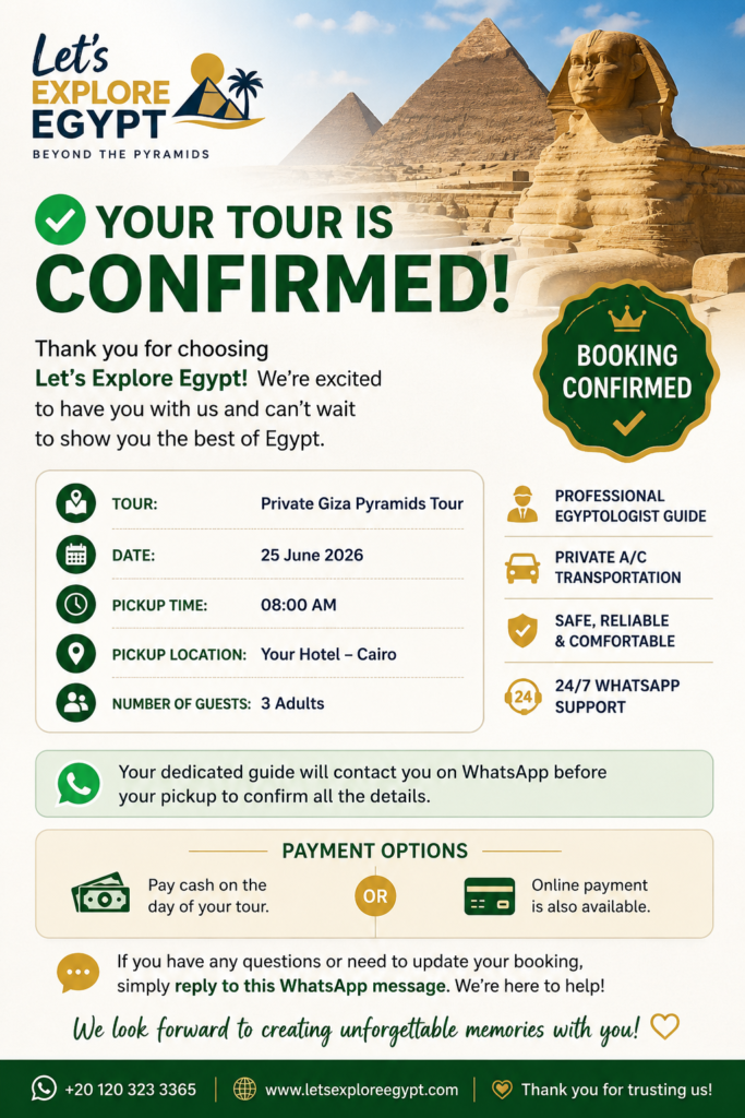 Book Now and pay on arrival