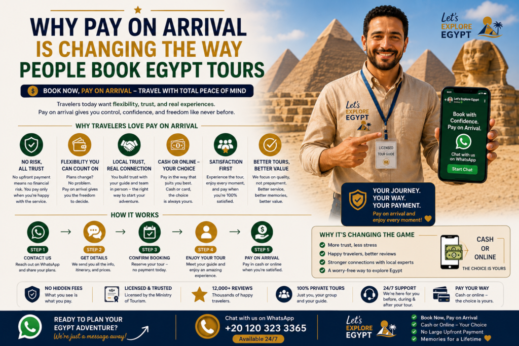 book now pay on arrival