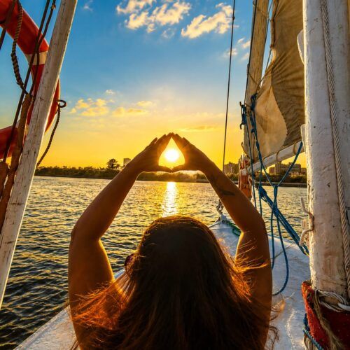 Nile Sunset Felucca with Hotel Transfers | Private Cairo Tour