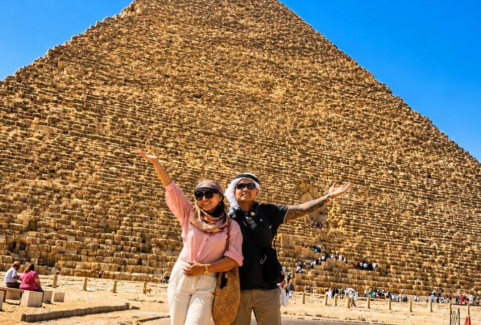 getting inside the great Pyramid