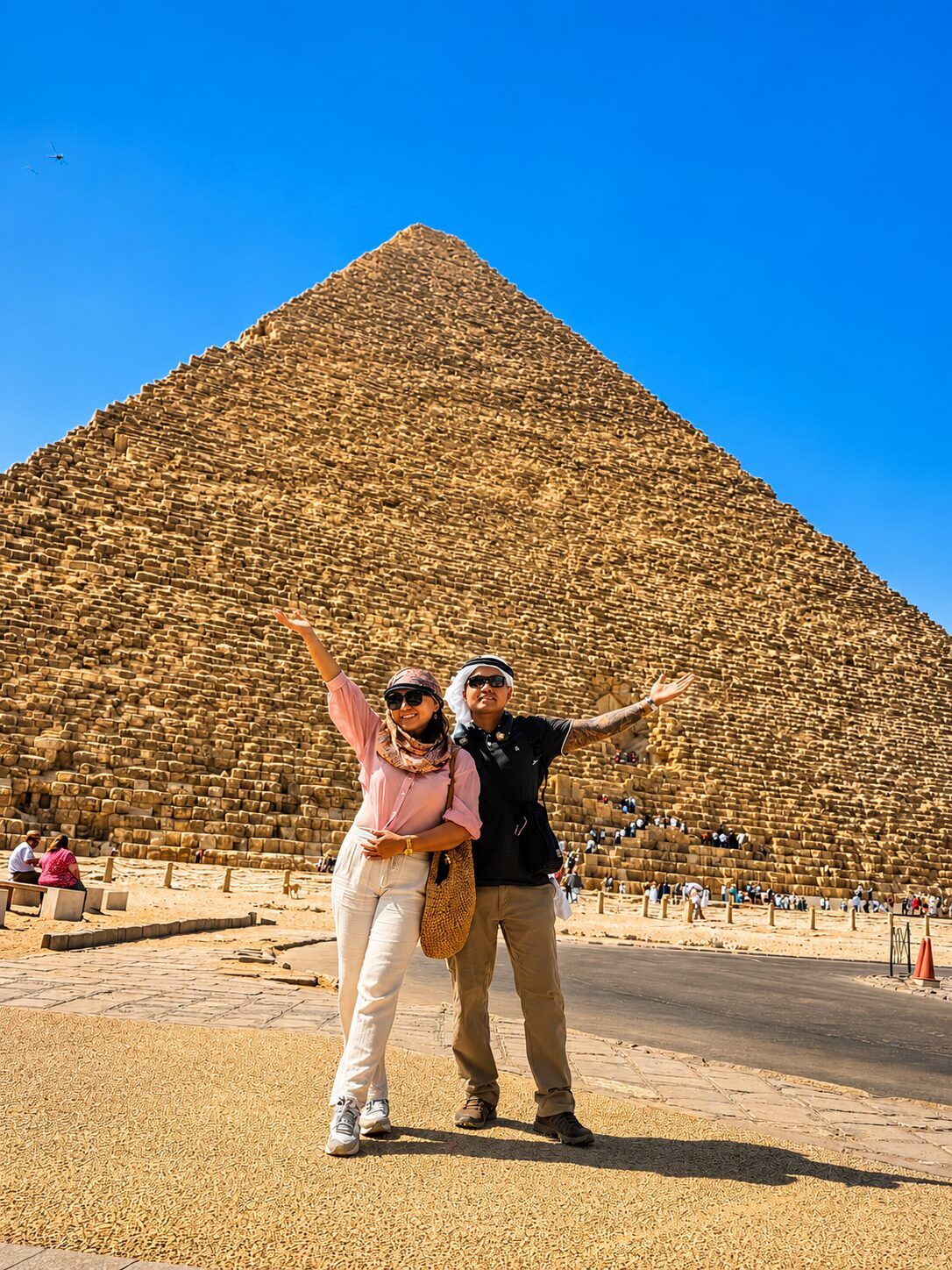 getting inside the great Pyramid