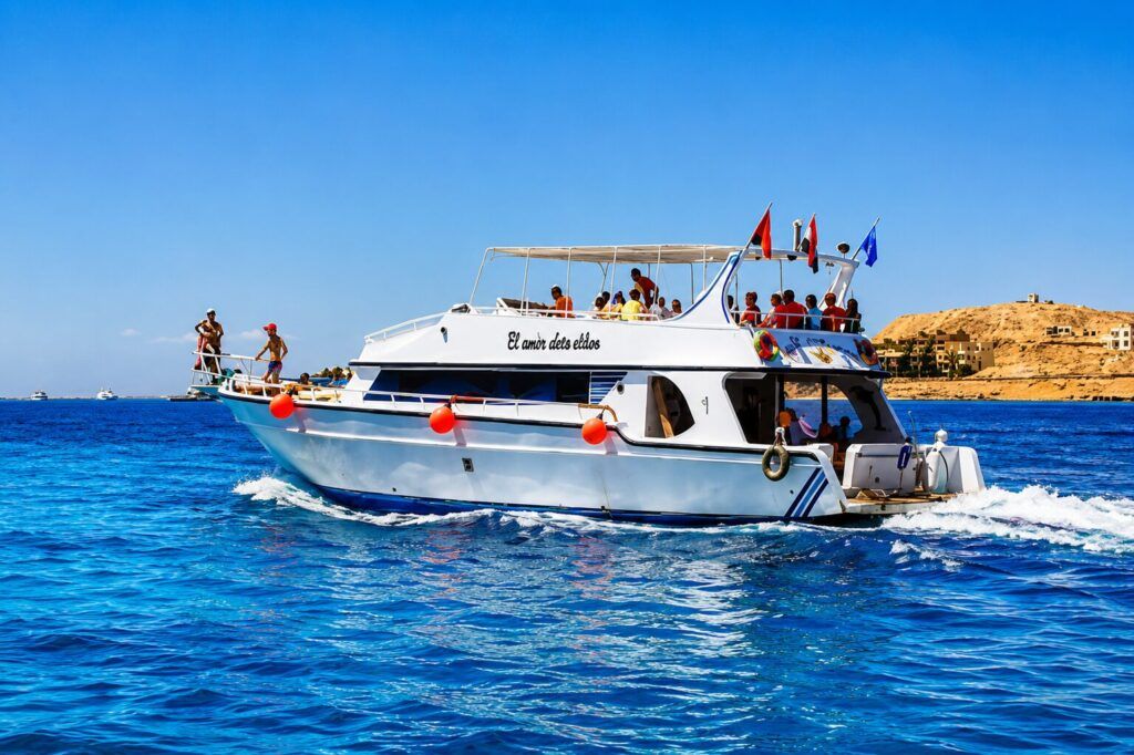 Here are SEO-friendly **Alt Text** options for your **Private Luxury Yacht in Ain Sokhna** page: 1. Private luxury yacht in Ain Sokhna cruising on the Red Sea 2. Luxury yacht charter in Ain Sokhna with panoramic Red Sea views 3. Private yacht sailing through the crystal-clear waters of Ain Sokhna 4. Travelers relaxing on a luxury yacht in Ain Sokhna, Egypt 5. Couple enjoying a private luxury yacht cruise on the Red Sea 6. Family aboard a private yacht in Ain Sokhna 7. Snorkeling from a luxury yacht in the Red Sea 8. Spacious sun deck on a private yacht in Ain Sokhna 9. Fresh lunch served onboard a luxury yacht in Ain Sokhna 10. Scenic Red Sea coastline viewed from a private yacht 11. Luxury yacht anchored in a secluded bay in Ain Sokhna 12. Exclusive Red Sea yacht experience near Cairo 13. Swimming in the Red Sea during a private yacht charter 14. Full-day private luxury yacht adventure in Ain Sokhna 15. Private Red Sea boat charter with snorkeling and relaxation These alt texts are optimized with high-value SEO keywords such as **Private Luxury Yacht in Ain Sokhna**, **Red Sea yacht charter**, **Ain Sokhna**, **private yacht**, **snorkeling**, and **luxury cruise**, while remaining descriptive and accessible for both users and search engines.