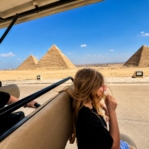Private Pyramids Golf Cart Experience