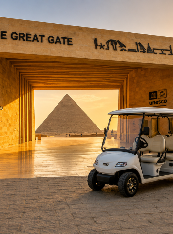 Pyramids Golf Cart Experience
