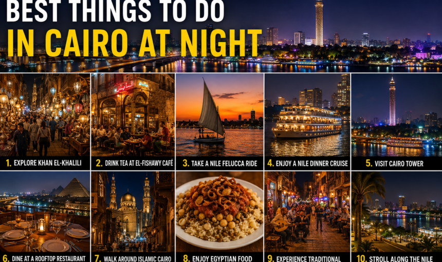 Best Things to Do in Cairo at Night