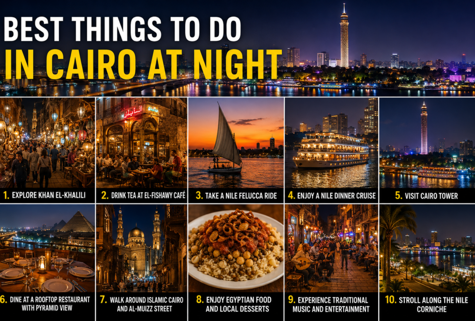 Best Things to Do in Cairo at Night | Nightlife Guide