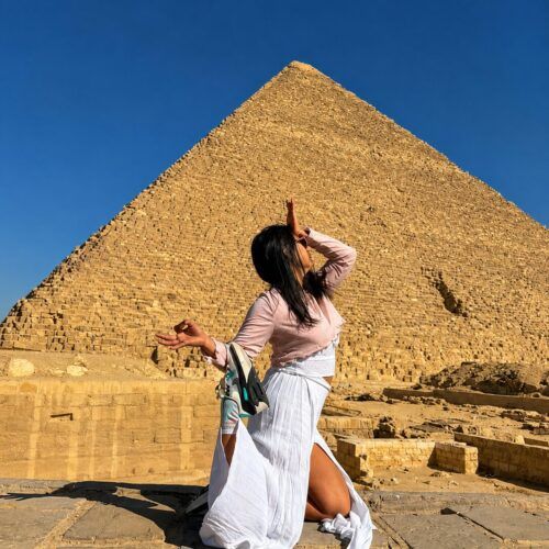 Here are SEO-optimized **Alt Text** options for your **Giza Pyramids + Felucca Ride** tour images: 1. **Private Giza Pyramids tour with traditional Felucca ride on the River Nile** 2. **Great Pyramids of Giza and private Felucca cruise in Cairo** 3. **Traditional Felucca sailing on the Nile after visiting the Giza Pyramids** 4. **Private Cairo tour featuring the Giza Pyramids and Nile Felucca ride** 5. **Great Sphinx and River Nile Felucca sailing experience in Cairo** 6. **Panoramic view of the Giza Pyramids with traditional Felucca cruise** 7. **Private Giza Pyramids sightseeing tour with peaceful Nile sailing** 8. **Ancient Giza Pyramids and authentic Felucca boat ride in Cairo** 9. **Explore the Great Pyramid and relax on a private Felucca on the Nile** 10. **Full-day Cairo tour with Giza Pyramids, Sphinx, and Felucca ride** ### **Recommended Featured Image Alt Text** **Private Giza Pyramids tour with the Great Sphinx and traditional Felucca ride on the River Nile in Cairo, Egypt** This version is ideal for SEO because it naturally includes high-value keywords such as **Giza Pyramids**, **Great Sphinx**, **Felucca ride**, **River Nile**, **Cairo**, **private tour**, and **Egypt** while accurately describing the featured image.