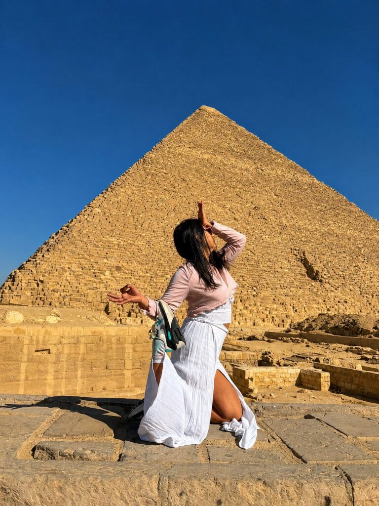 Here are SEO-optimized **Alt Text** options for your **Giza Pyramids + Felucca Ride** tour images: 1. **Private Giza Pyramids tour with traditional Felucca ride on the River Nile** 2. **Great Pyramids of Giza and private Felucca cruise in Cairo** 3. **Traditional Felucca sailing on the Nile after visiting the Giza Pyramids** 4. **Private Cairo tour featuring the Giza Pyramids and Nile Felucca ride** 5. **Great Sphinx and River Nile Felucca sailing experience in Cairo** 6. **Panoramic view of the Giza Pyramids with traditional Felucca cruise** 7. **Private Giza Pyramids sightseeing tour with peaceful Nile sailing** 8. **Ancient Giza Pyramids and authentic Felucca boat ride in Cairo** 9. **Explore the Great Pyramid and relax on a private Felucca on the Nile** 10. **Full-day Cairo tour with Giza Pyramids, Sphinx, and Felucca ride** ### **Recommended Featured Image Alt Text** **Private Giza Pyramids tour with the Great Sphinx and traditional Felucca ride on the River Nile in Cairo, Egypt** This version is ideal for SEO because it naturally includes high-value keywords such as **Giza Pyramids**, **Great Sphinx**, **Felucca ride**, **River Nile**, **Cairo**, **private tour**, and **Egypt** while accurately describing the featured image.