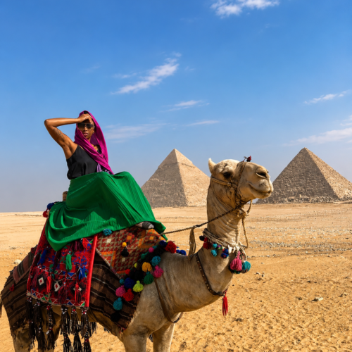 Pyramids Camel Ride Experience from Alexandria Port