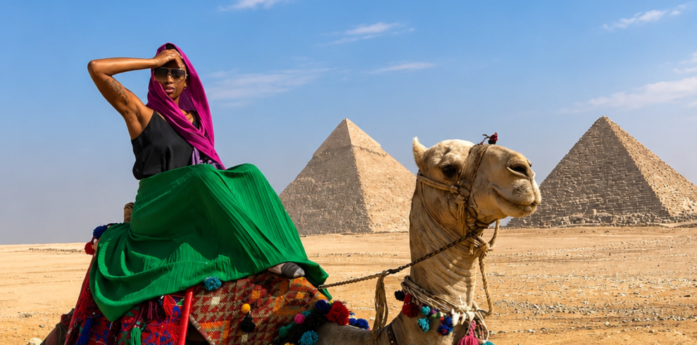 Pyramids Camel Ride Experience from Alexandria Port