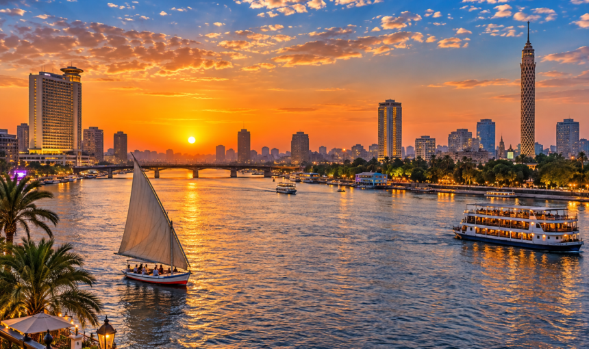 The Nile River in Egypt