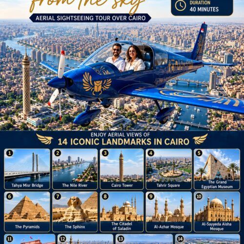 Aerial Sightseeing Tour Over Cairo