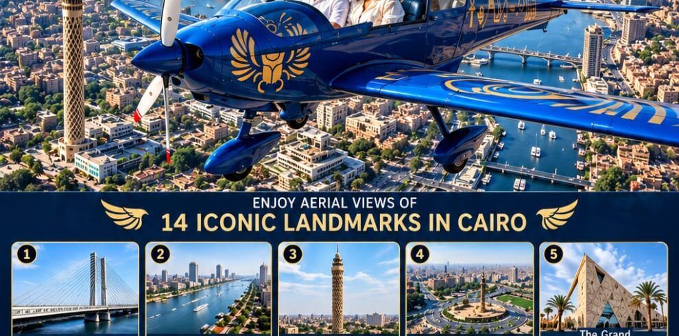 Aerial Sightseeing Tour Over Cairo