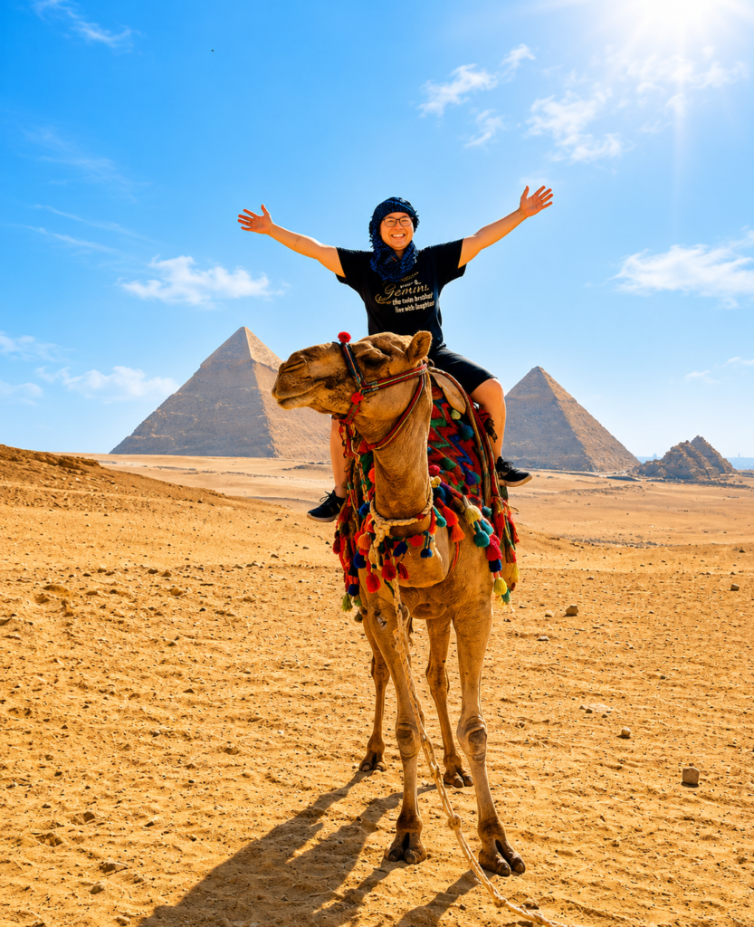 Giza Pyramids, Sphinx & Camel Ride – 2-Day Experience
