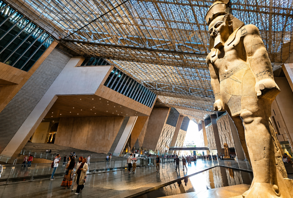 Plan your Grand Egyptian Museum and Pyramids tour with private packages, prices, a full-day itinerary, entrance tickets, and booking options.